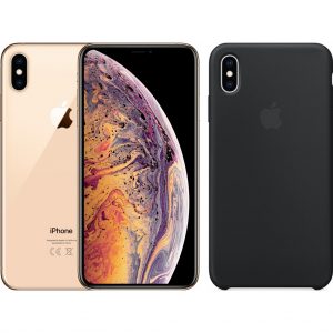 Apple iPhone Xs Max 256 GB Goud + Silicone Back Cover | Apple Mobiele telefoons