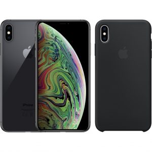 Apple iPhone Xs Max 512 GB Space Gray + Silicone Back Cover | Apple Mobiele telefoons