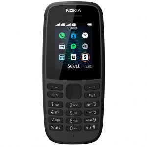 Nokia 105 Zwart | Nokia Mobiele telefoons