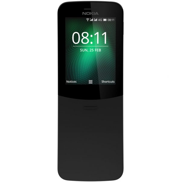 Nokia 8110 4G Zwart | Nokia Mobiele telefoons